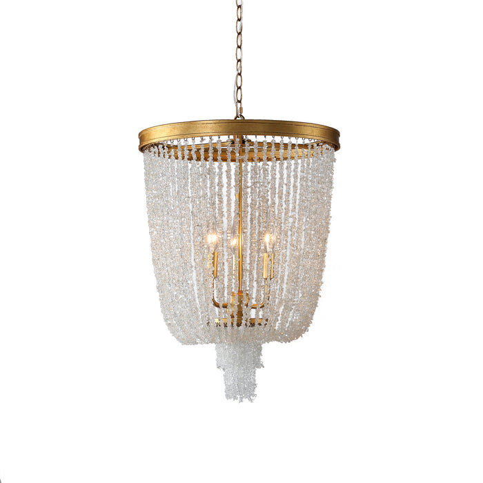 Terracotta Designs - H22106-3G - Three Light Chandelier - Rosemarie - Gold