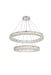 Elegant Lighting - 3503G36C - LED Chandelier - Monroe - Chrome