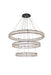 Elegant Lighting - 3503G41LBK - LED Chandelier - Monroe - Black