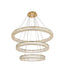 Elegant Lighting - 3503G41LG - LED Chandelier - Monroe - Gold