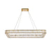 Elegant Lighting - 3504D42L1G - LED Pendant - Monroe - Gold