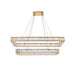 Elegant Lighting - 3504G42L2G - LED Pendant - Monroe - Gold