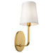 Artcraft - SC13337BG - One Light Wall Sconce - Rhythm - Brushed Gold