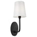 Artcraft - SC13337BK - One Light Wall Sconce - Rhythm - Black