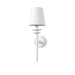 Palecek - 2256-79 - One Light Wall Sconce - Etta - Gesso White