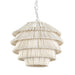 Palecek - 2400-79 - One Light Pendant - Greta - Cream