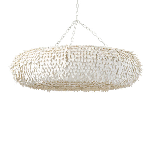 Palecek - 2401-79 - Eight Light Chandelier - Mariposa - Cream