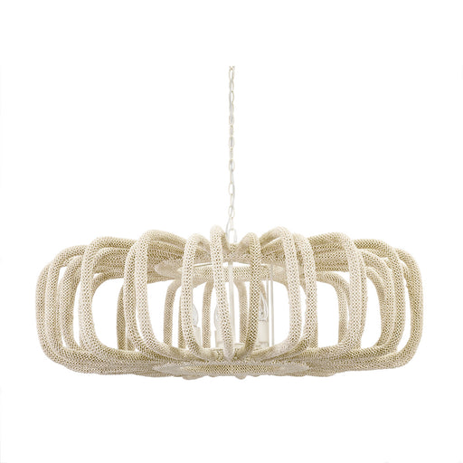 Palecek - 2512-79 - Five Light Pendant - Corey - Cream