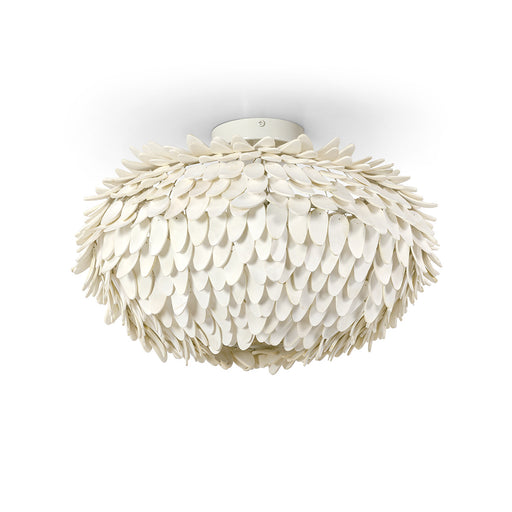 Palecek - 2627-79 - Two Light Semi Flush Mount - Mariposa - Off-white