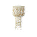 Palecek - 2751-79 - One Light Wall Sconce - Calabria - Cream