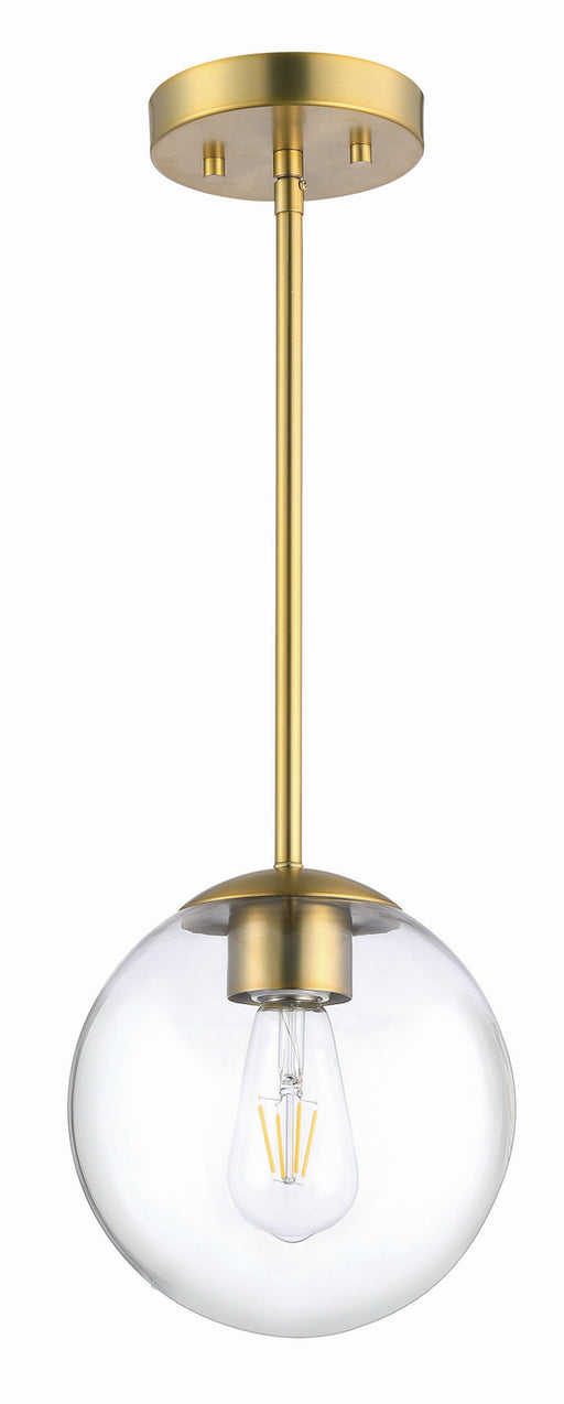 Minka-Lavery - 2790-695 - One Light Mini Pendant - Auresa - Soft Brass