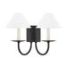 Mitzi - H464102-SBK - Two Light Wall Sconce - Lenore - Soft Black