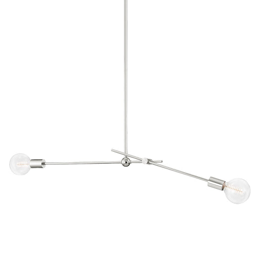 Mitzi - H483702-PN - Two Light Pendant - Gale - Polished Nickel