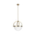 Hunter - 19236 - Three Light Pendant - Wedgefield - Alturas Gold