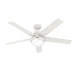Hunter - 51336 - 52"Ceiling Fan - Aerodyne - Fresh White