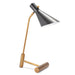 Regina Andrew - 13-1572BBNB - One Light Task Lamp - Spyder - Blackened Brass