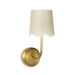 Regina Andrew - 15-1167NB - One Light Wall Sconce - Ariel - Natural Brass