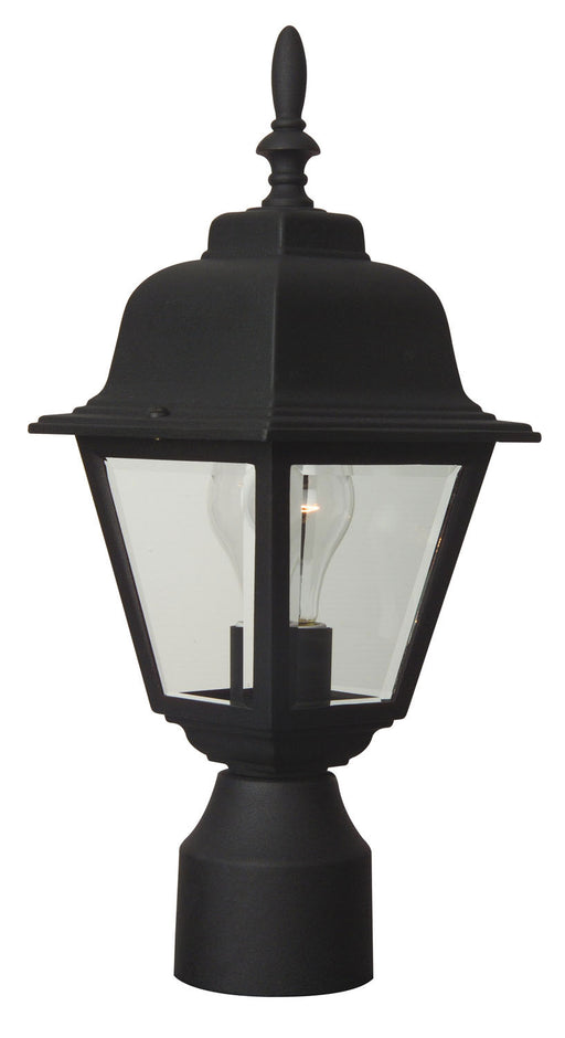 Craftmade - Z175-TB - One Light Post Mount - Coach Lights Cast - Textured Black