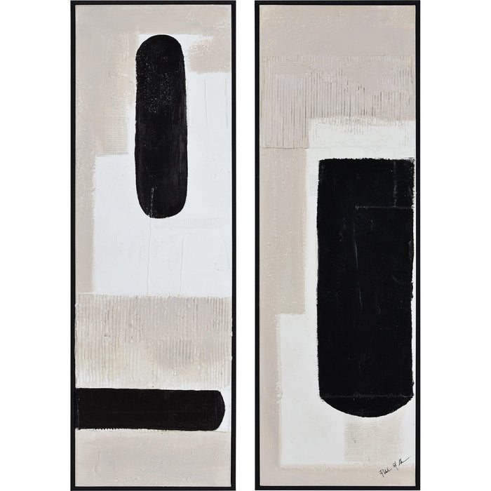 Renwil - OL2122 - Canvas Art - Dragoni - Black