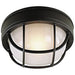 Craftmade - Z394-TB - One Light Flushmount - Bulkheads Oval and Round - Textured Black