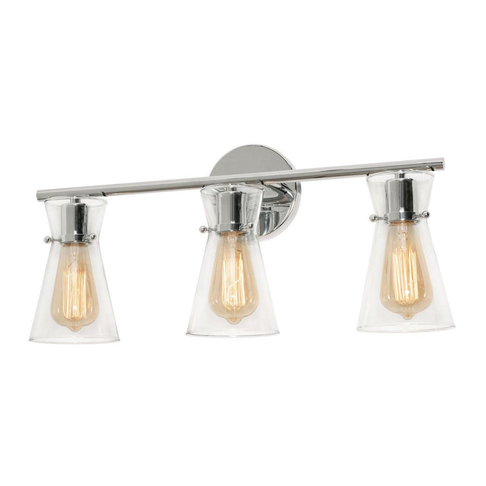 AFX Lighting - AMDV2210MBPC - Three Light Vanity - Amanda - Polished Chrome