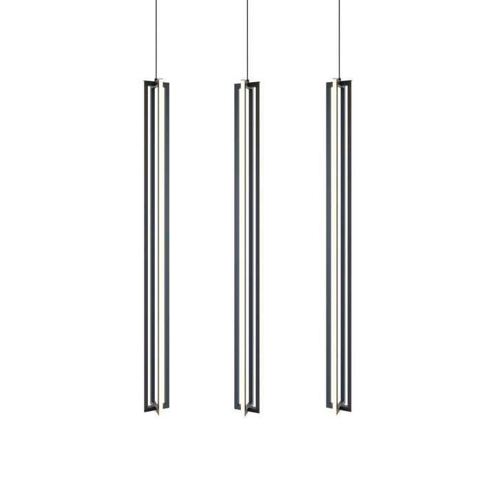 AFX Lighting - CSSP48L30D1BKLNR3 - LED Linear Pendant - Cass - Black