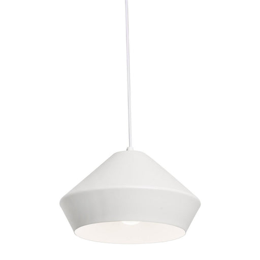 AFX Lighting - MLOP10MBWH - One Light Pendant - Milo - White