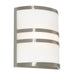 AFX Lighting - PLZS11MBBN - Two Light Wall Sconce - Plaza - Brushed Nickel