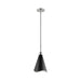 Nuvo Lighting - 60-7472 - One Light Pendant - Tango - Matte Black / Polished Nickel