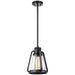 Nuvo Lighting - 60-7551 - One Light Mini Pendant - Everett - Matte Black