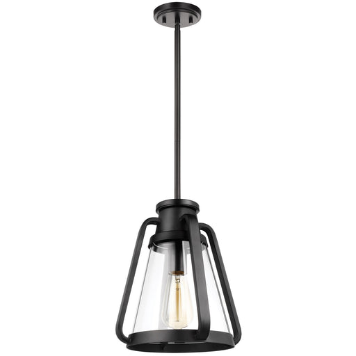 Nuvo Lighting - 60-7552 - One Light Pendant - Everett - Matte Black