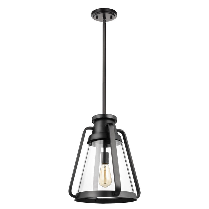 Nuvo Lighting - 60-7553 - One Light Pendant - Everett - Matte Black