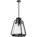 Nuvo Lighting - 60-7554 - One Light Pendant - Everett - Matte Black