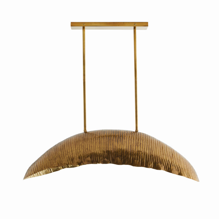 Arteriors - 44789 - Four Light Pendant - Ozark - Vintage Brass