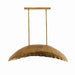 Arteriors - 44789 - Four Light Pendant - Ozark - Vintage Brass