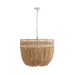 Arteriors - 85025 - Six Light Chandelier - Nina - Natural