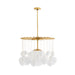 Arteriors - 89493 - One Light Chandelier - Mira - Antique Brass