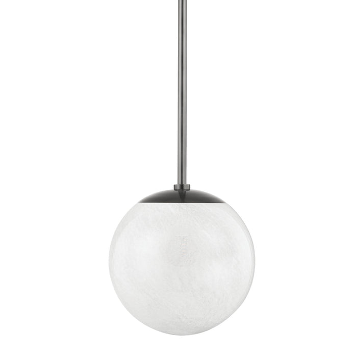 Hudson Valley - 1313-BLNK - One Light Pendant - Burlington - Black Nickel