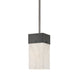 Hudson Valley - 3806-BLNK - One Light Pendant - Times Square - Black Nickel