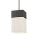 Hudson Valley - 3810-BLNK - One Light Pendant - Times Square - Black Nickel