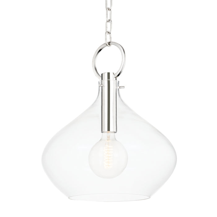 Hudson Valley - BKO253-PN - One Light Large Pendant - Lina - Polished Nickel