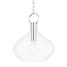 Hudson Valley - BKO253-PN - One Light Large Pendant - Lina - Polished Nickel