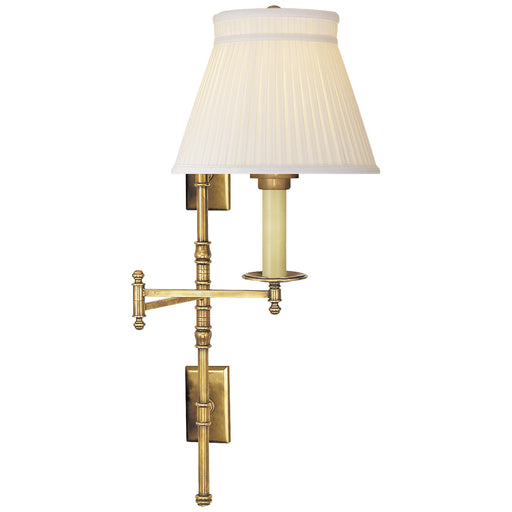 Visual Comfort Signature - CHD 5102AB-SC - One Light Swing Arm Wall Sconce - Dorchester Swing Arm - Antique-Burnished Brass