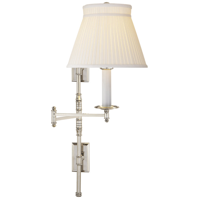 Visual Comfort Signature - CHD 5102PN-SC - One Light Swing Arm Wall Sconce - Dorchester Swing Arm - Polished Nickel