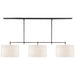 Visual Comfort Signature - TOB 5005BZ-L - Three Light Billiard Pendant - Bryant - Bronze
