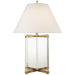 Visual Comfort Signature - SP 3005CG/GI-L - One Light Table Lamp - Cameron - Crystal with Gild