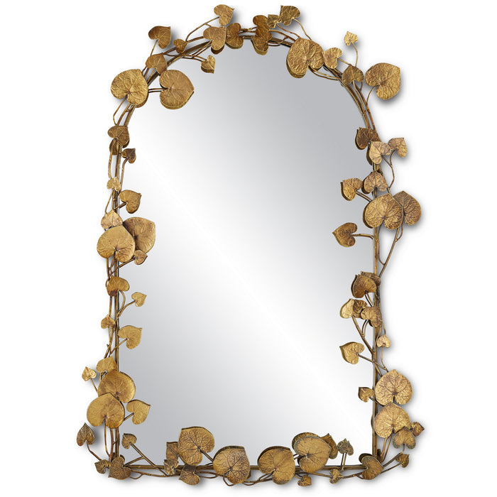 Currey and Company - 1000-0115 - Mirror - Vinna - Antique Brass/Mirror