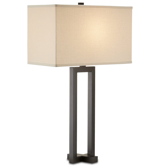 Currey and Company - 6000-0788 - One Light Table Lamp - Pallium - Oil Rubbed Bronze