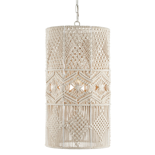 Currey and Company - 9000-0916 - One Light Pendant - Mod - Natural/Whitewash