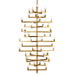 Currey and Company - 9000-0918 - 52 Light Chandelier - Andre - Brass